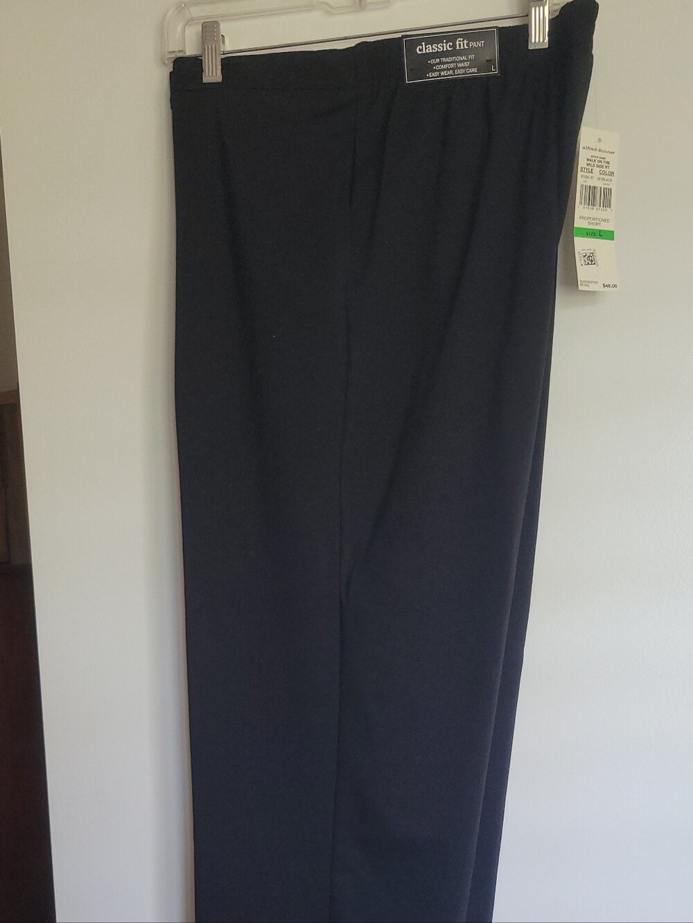 Alfred Dunner Classic Fit Proportioned Short LARGE Pants